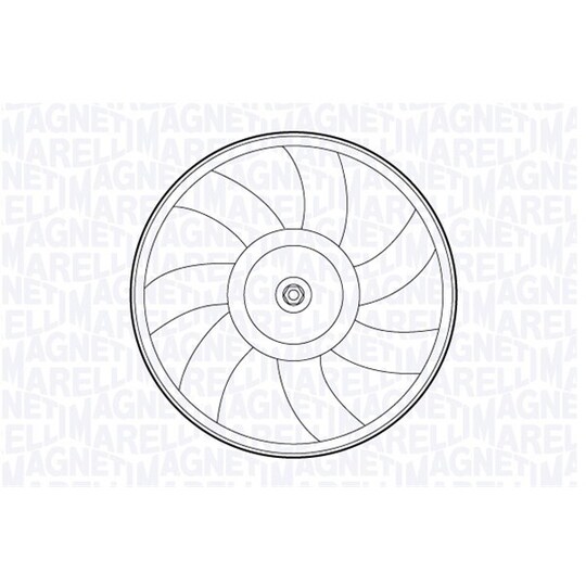 069422591010 - Fan, radiator 