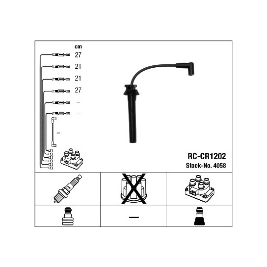 4058 - Ignition Cable Kit 