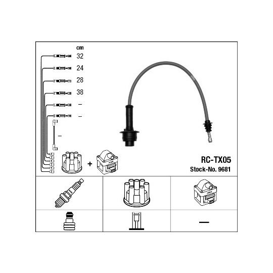 9681 - Ignition Cable Kit 