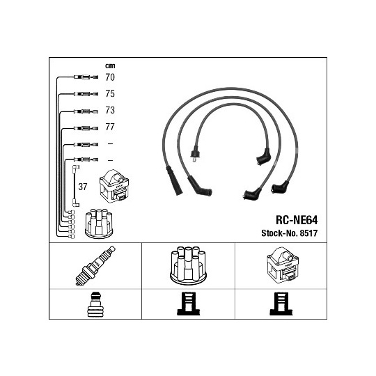 8517 - Ignition Cable Kit 