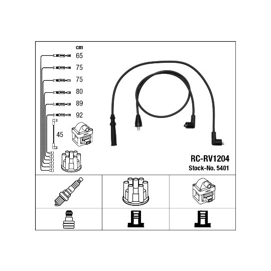 5401 - Ignition Cable Kit 