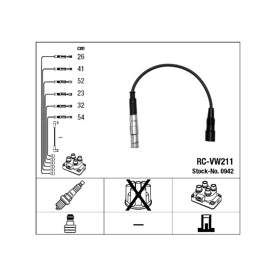 0942 - Ignition Cable Kit 