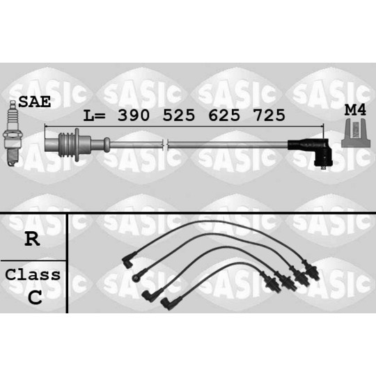 9280001 - Ignition Cable Kit 
