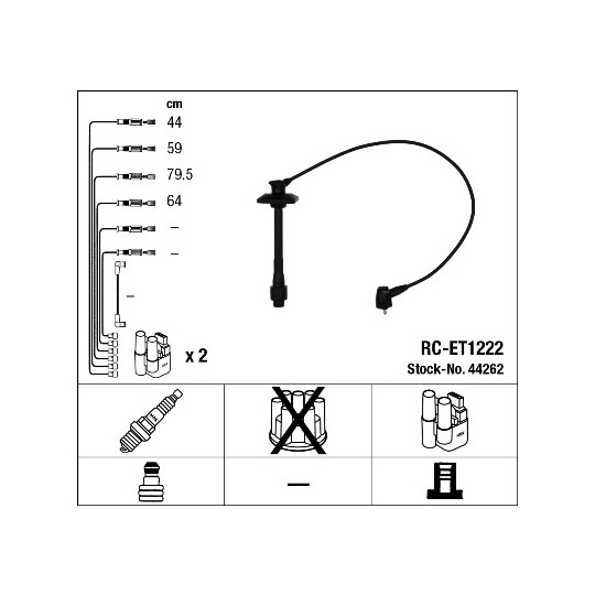 44262 - Ignition Cable Kit 