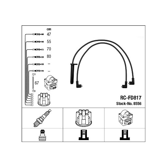 8556 - Ignition Cable Kit 