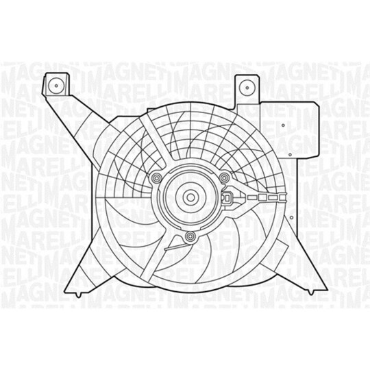 069422381010 - Fan, radiator 