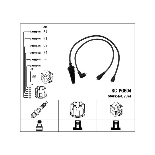 7374 - Ignition Cable Kit 