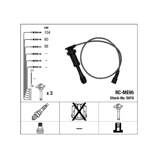 5074 - Ignition Cable Kit 