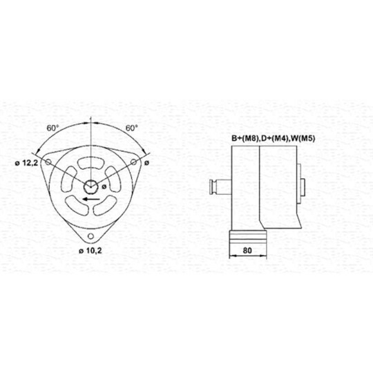 943346121010 - Alternator 