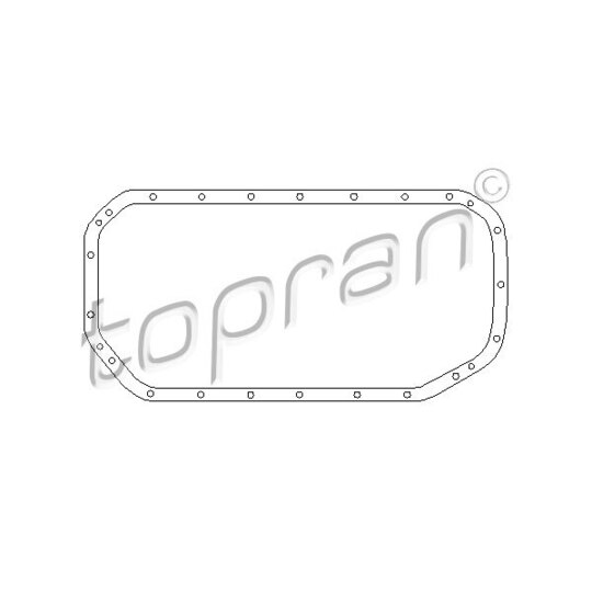 500 777 - Gasket, wet sump 