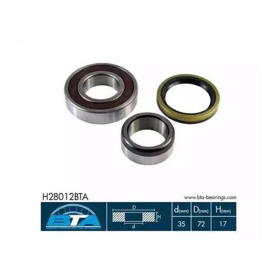 H28012BTA - Wheel Bearing Kit 