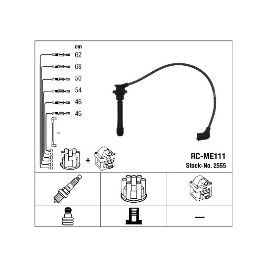 2555 - Ignition Cable Kit 