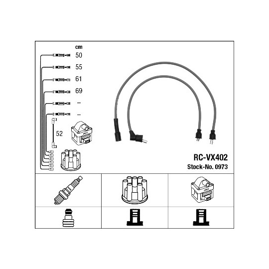 0973 - Ignition Cable Kit 