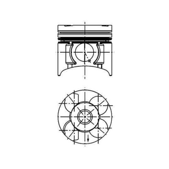 40 390 620 - Piston 