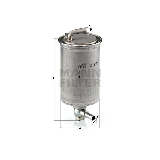 WK 853/17 - Fuel filter 