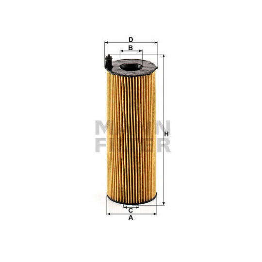 HU 831 x - Oil filter 