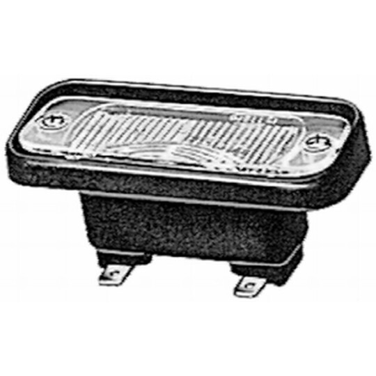 2KA 005 049-008 - Licence Plate Light 