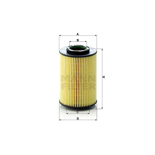 HU 822/5 x - Oil filter 