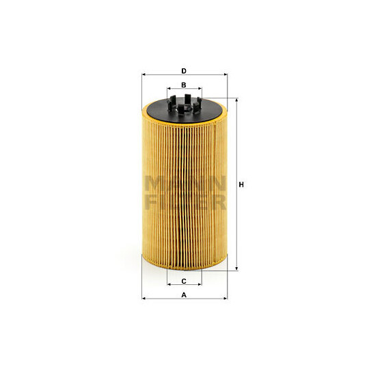 HU 1390 x - Oil filter 