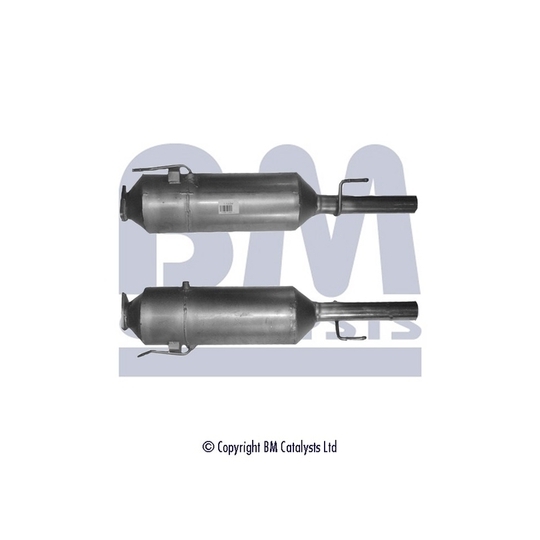 BM11039HP - Sot-/partikelfilter, avgassystem 