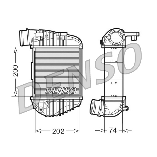 DIT02023 - Kompressoriõhu radiaator 