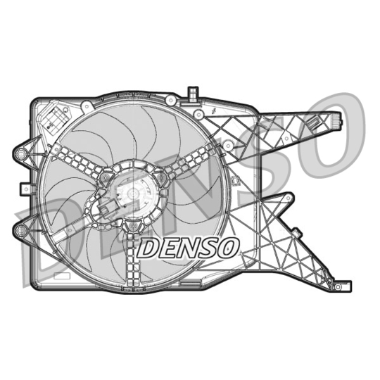 DER20011 - Fan, radiator 