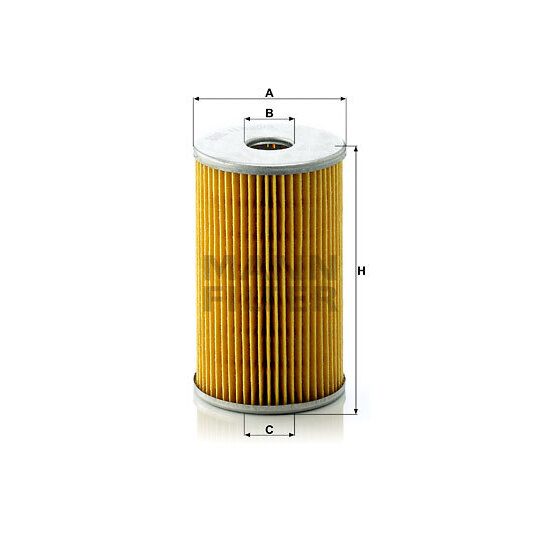 H 820/3 x - Oil filter 