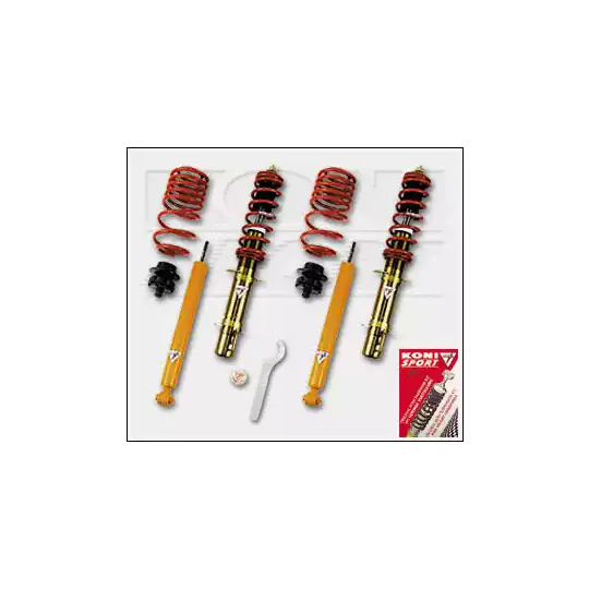 1150-5053 - Suspension Kit, coil springs / shock absorbers 