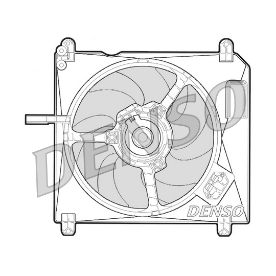 DER09010 - Fan, radiator 