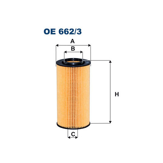 OE 662/3 - Oil filter 