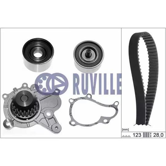 58408702 - Water Pump & Timing Belt Set 