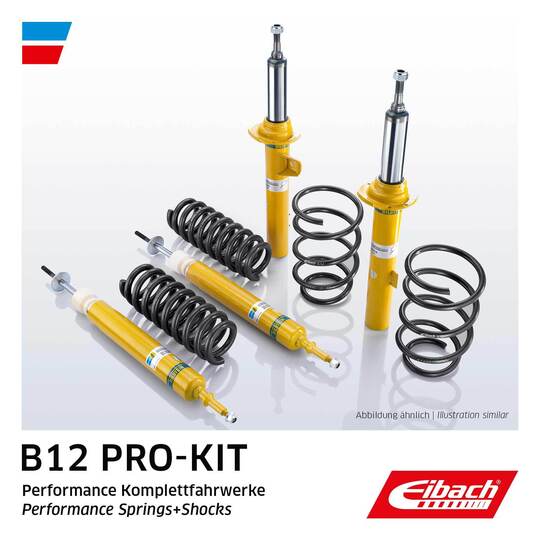 E90-35-003-01-22 - Suspension Kit, coil springs / shock absorbers 