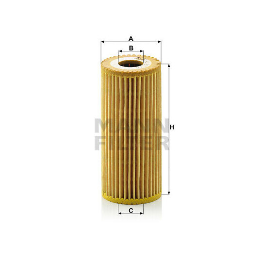 HU 615/3 x - Oil filter 