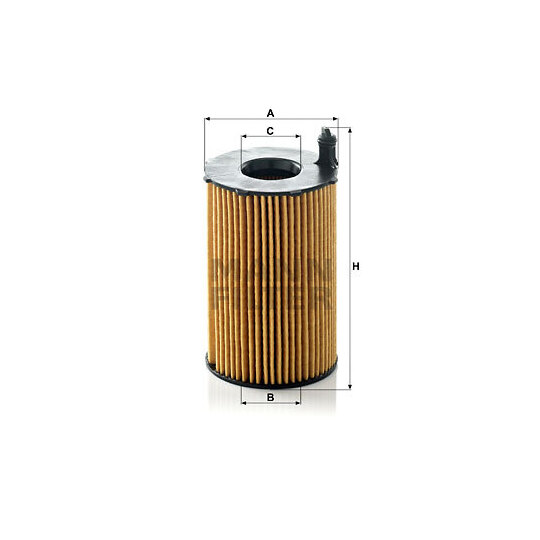 HU 8005 z - Oil filter 