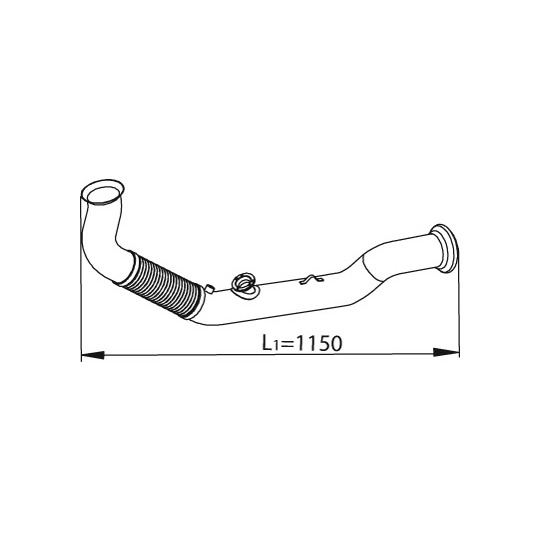 82227 - Exhaust pipe 