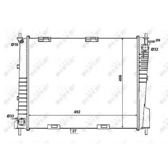 53135 - Radiator, engine cooling 