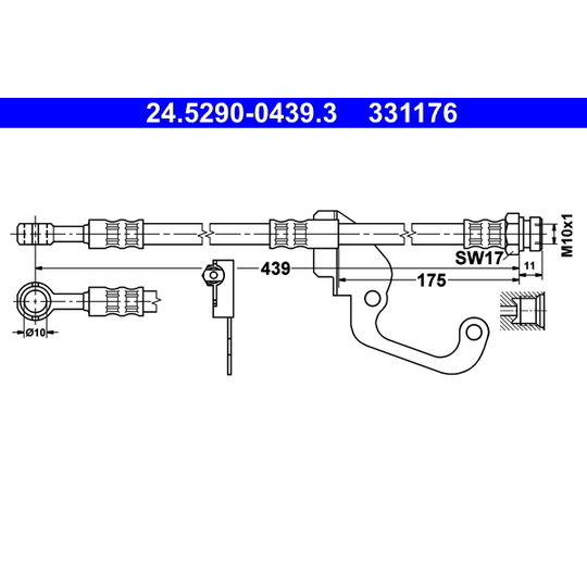 24.5290-0439.3 - Pidurivoolik 