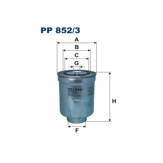 PP 852/3 - Kütusefilter 