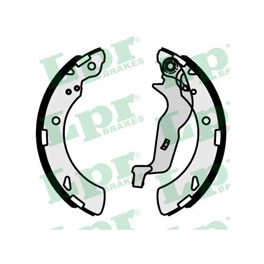 01091 - Brake Shoe Set 