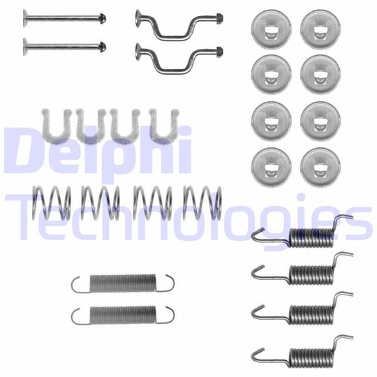 LY1408 - Accessory Kit, parking brake shoes 