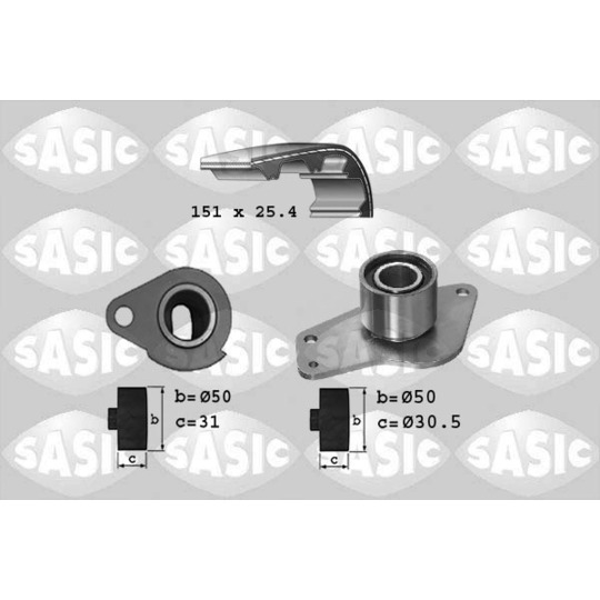 1754013 - Timing Belt Set 