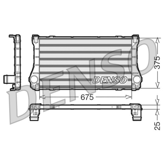 DIT50002 - Intercooler, charger 