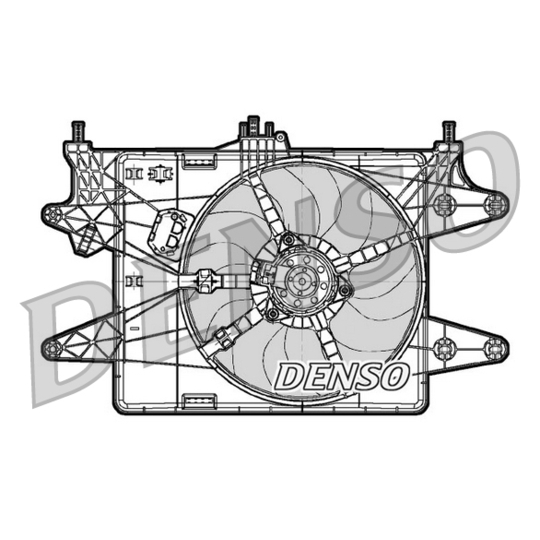 DER09082 - Ventilaator, mootorijahutus 