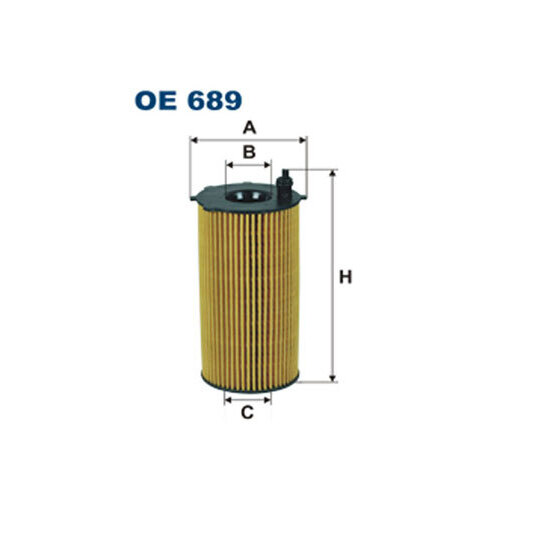 OE 689 - Oil filter 