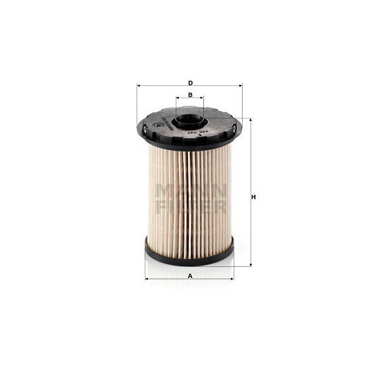 PU 731 x - Fuel filter 