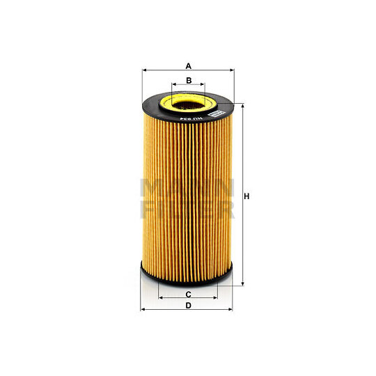 HU 934 x - Oil filter 