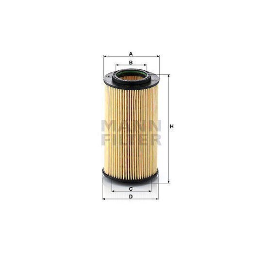 HU 824 x - Oil filter 