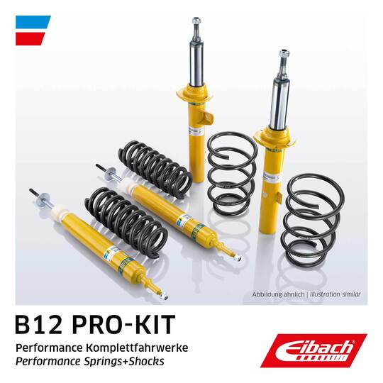 E90-81-007-01-22 - Suspension Kit, coil springs / shock absorbers 