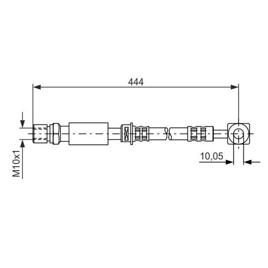 1 987 476 975 - Brake Hose 