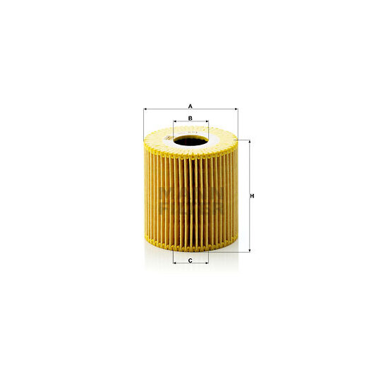 HU 819 x - Oil filter 